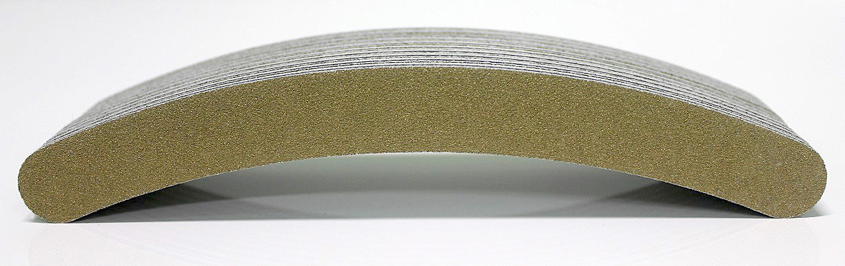 DS Nails Ergonomicfeile 100/180 Gold 10er Pack