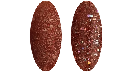 DS Nails 508 Champagne Glitter Soak off Gel Polish 15ml
