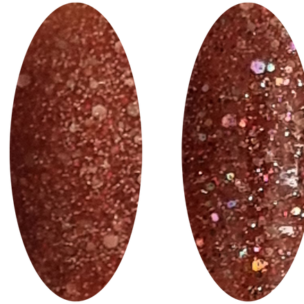DS Nails 508 Champagne Glitter Soak off Gel Polish 15ml