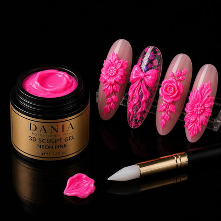 3D Sculpt Gel Neon Pink
