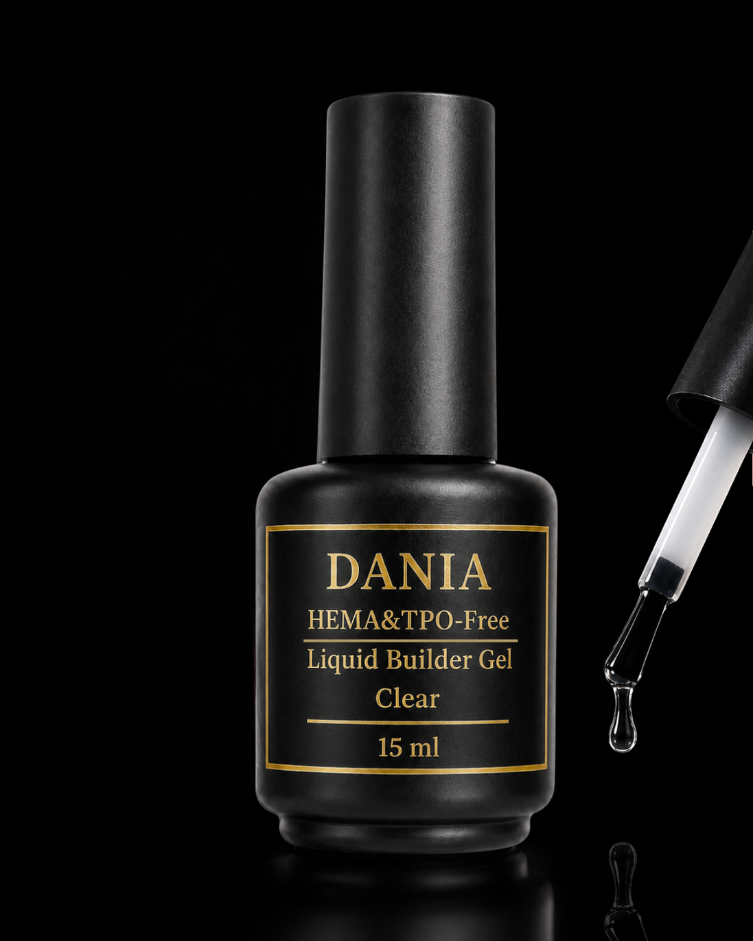 DANIÀ HEMA- & TPO-Free Liquid Builder Gel Clear 15 ml