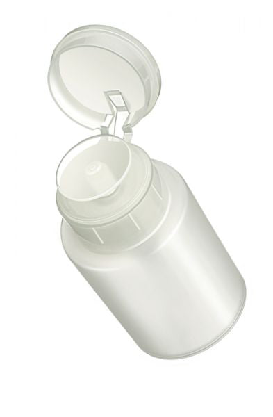 DS Nails Dispenser leer 300ml Weiß-Transparent
