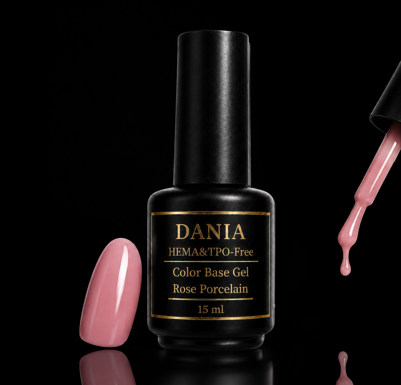 HEMA & TPO-Free Color Base Gel– Dark Cayenne