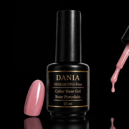 HEMA & TPO-Free Color Base Gel– Dark Cayenne